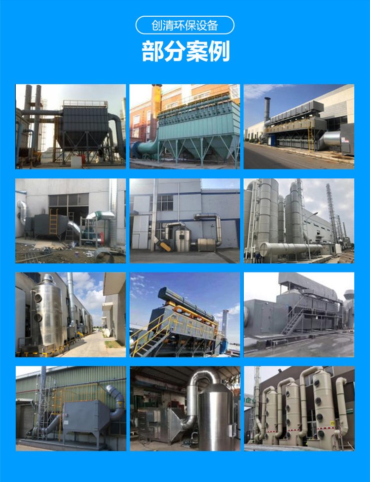 塑料橡膠廢氣凈化案例